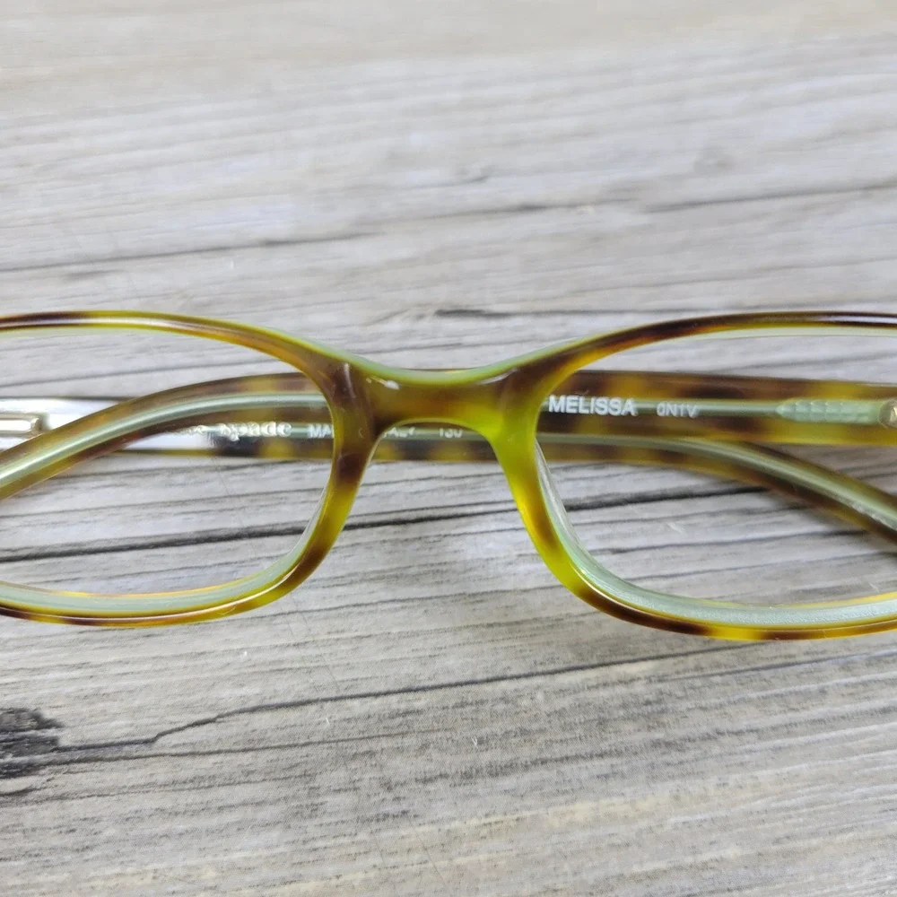 Kate Spade Eyeglasses Frames Melissa 0N1V Green Tortoise Oval Womens 48-16-130